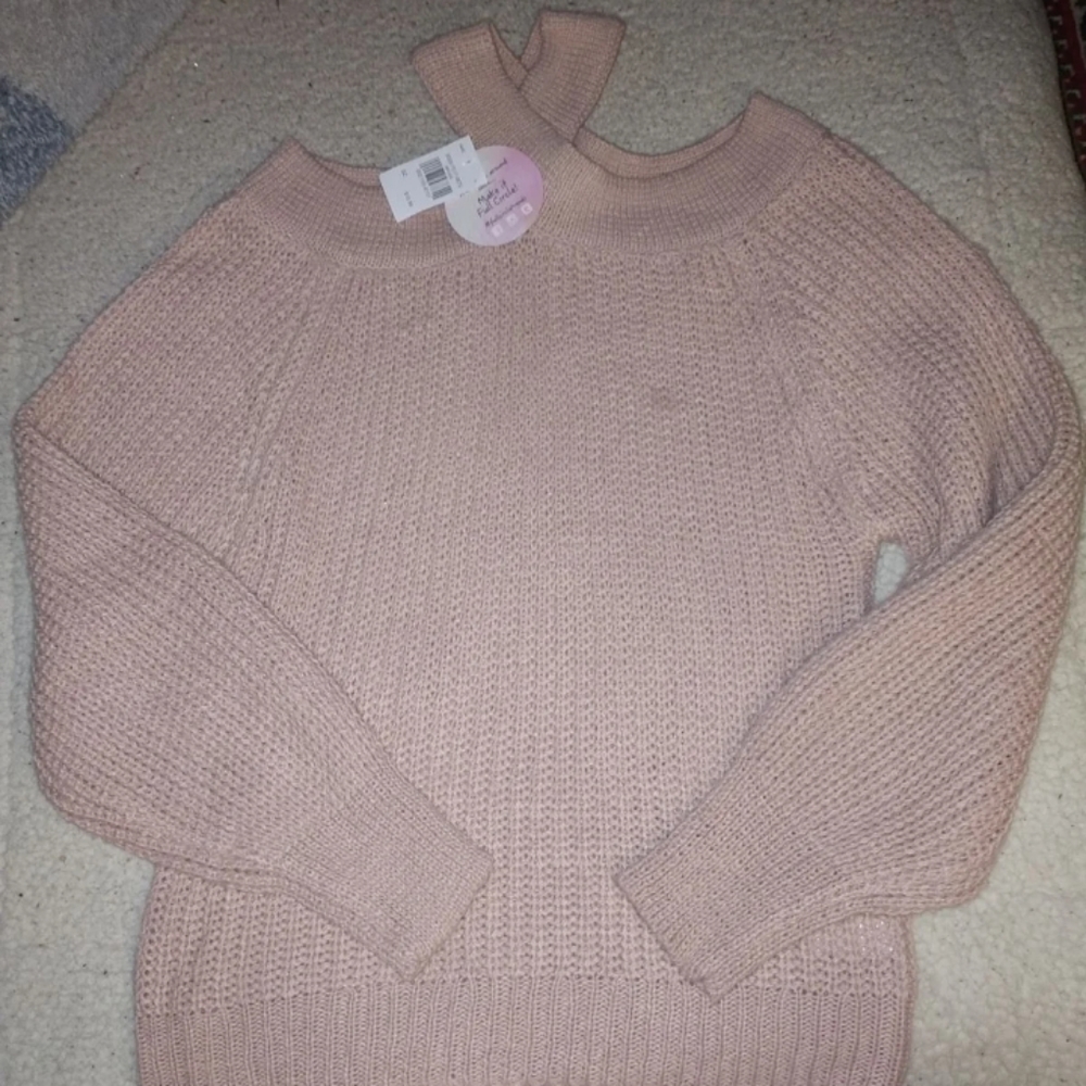 Old Pink Winter Sweater New with Tag